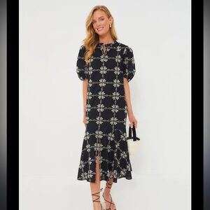 Tuckernuck, S, Black eyelet dress